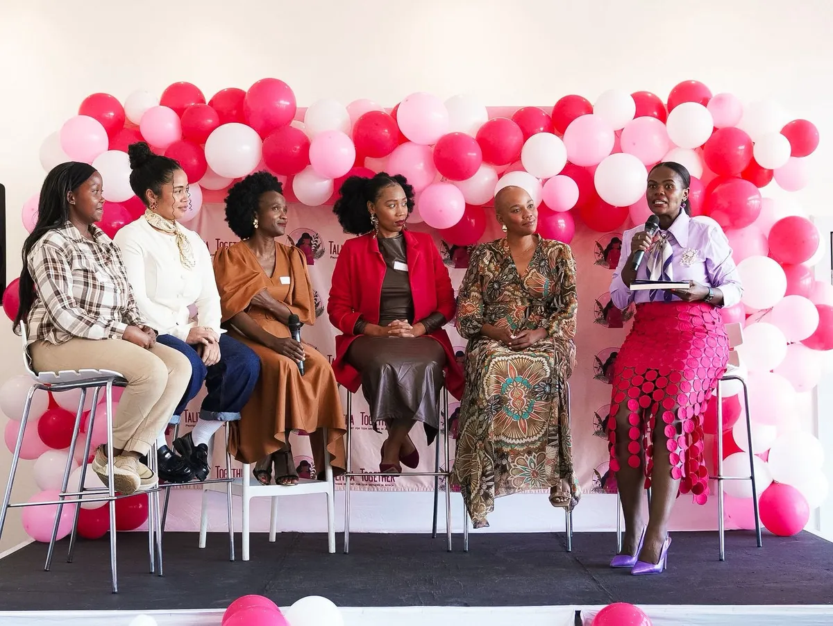 Speakers on stage at Talitha Together's Mother's Day Luncheon